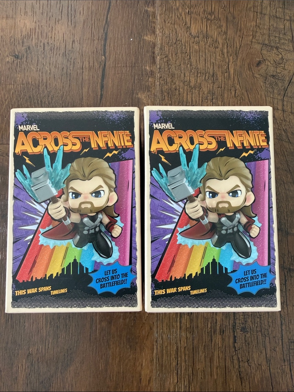 Marvel Across the Infinite series figures 2 pack